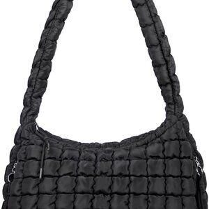 Versatile Women's Quilted Tote - Stylish Handbag with Non-Slip Strap